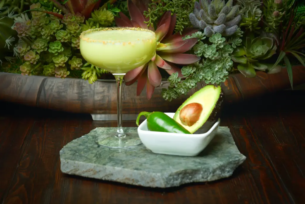 Avocado Cocktail “Guac and Chips”